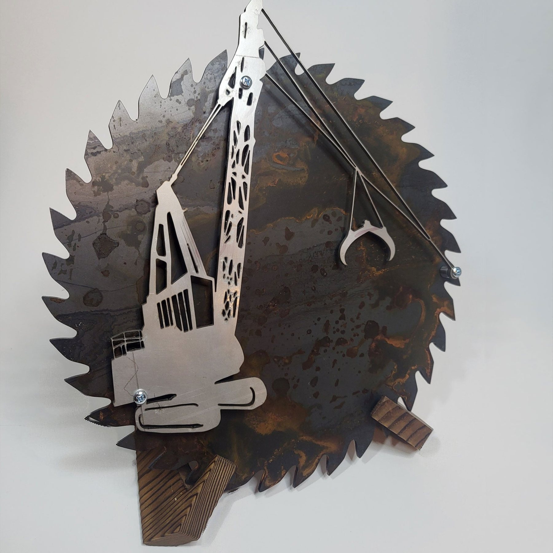 Westcoast Logger Tribute Desk Display